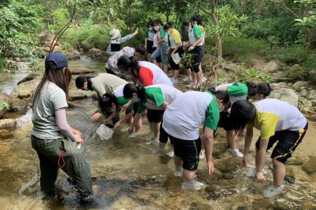 地理科東涌河生態及地貌考察