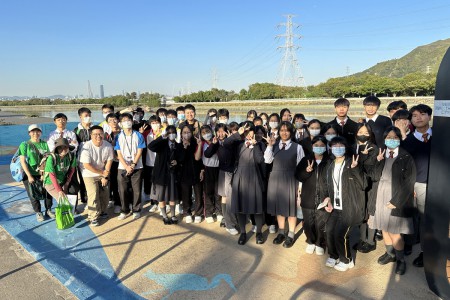 參觀元朗排水繞道